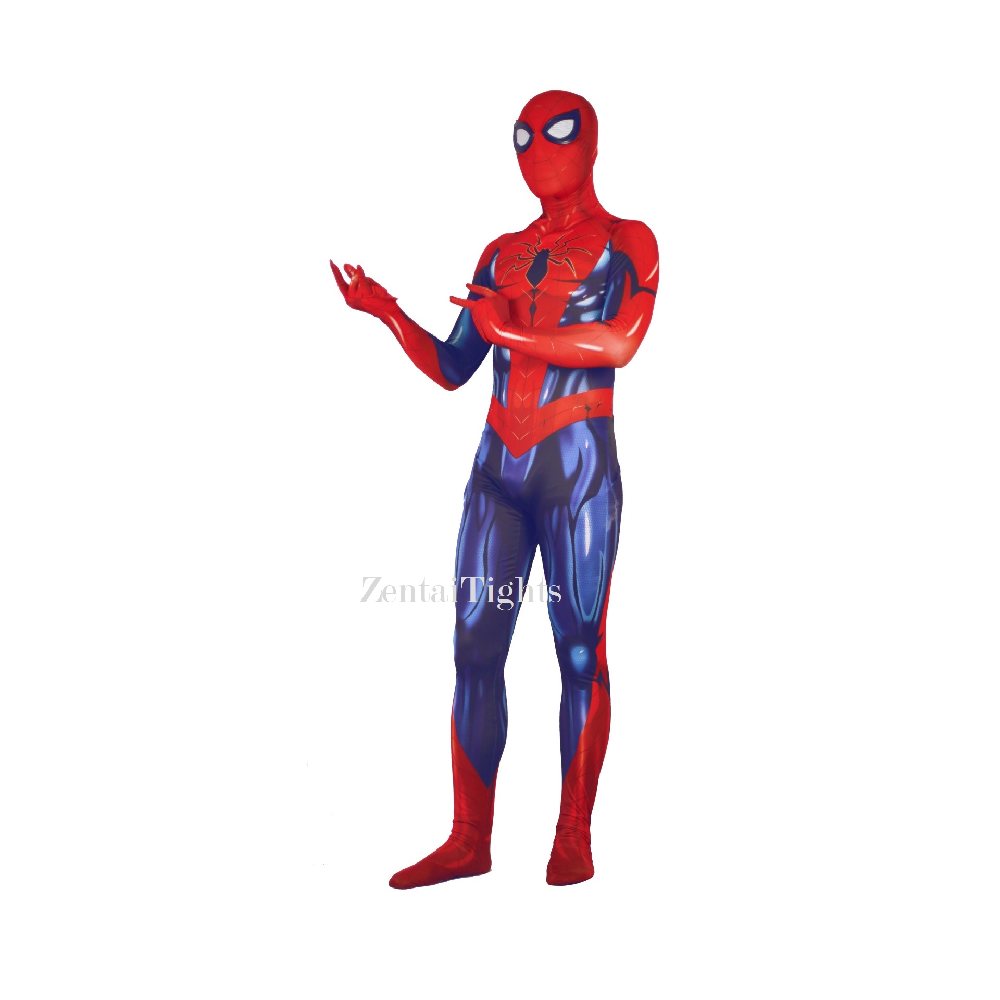 3D Printed PS4 New Version of Muscle Spider Halloween Cosplay Costume One-piece Tights Cosplay Costume