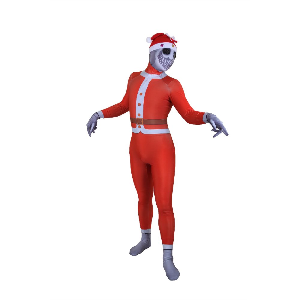 Christmas New Design 3D Printed Santa Cosplay Zentai Suit - Christmas Skull 02