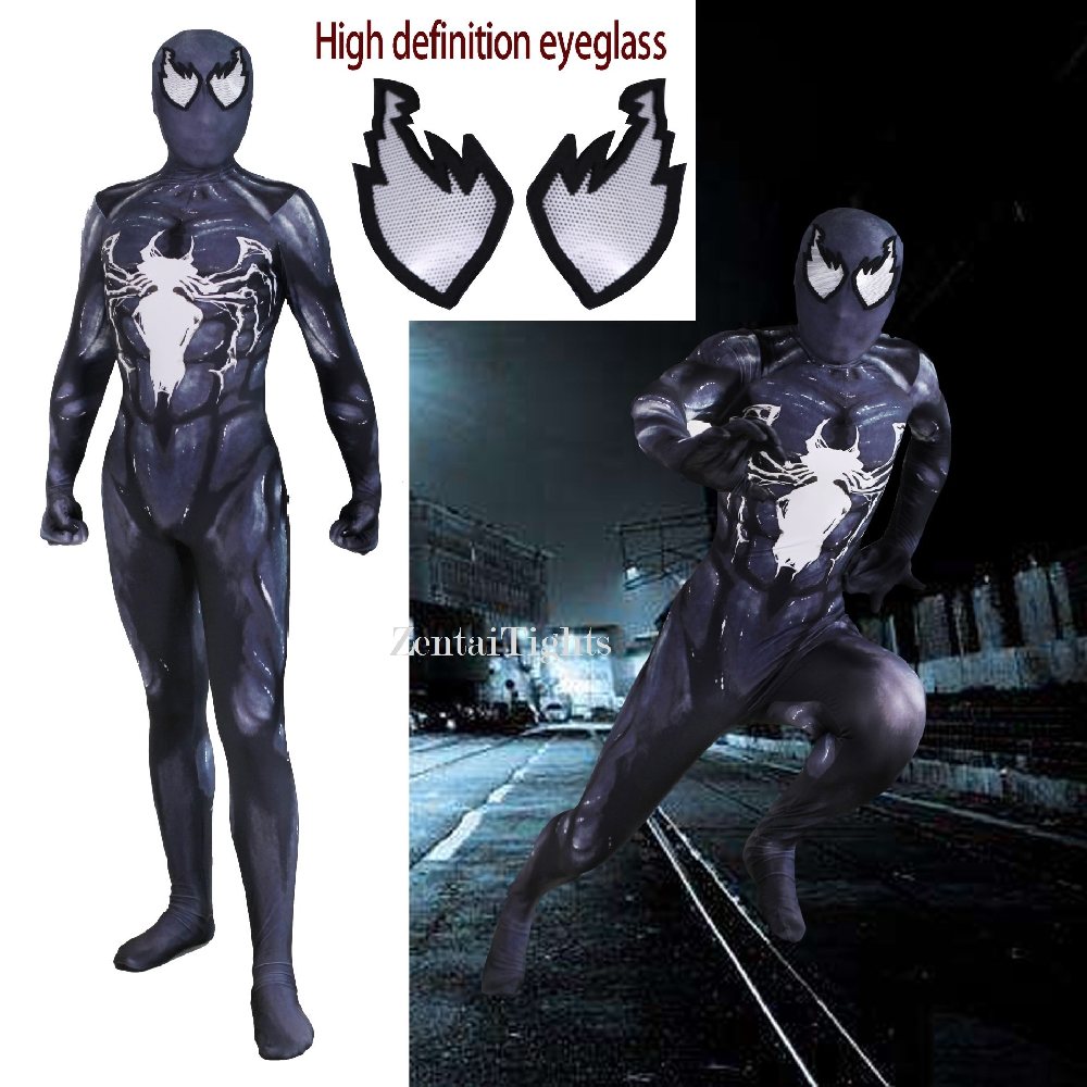 Halloween Venom Venom Symbiote Spider Cosplay Costume Zentai Suit Halloween