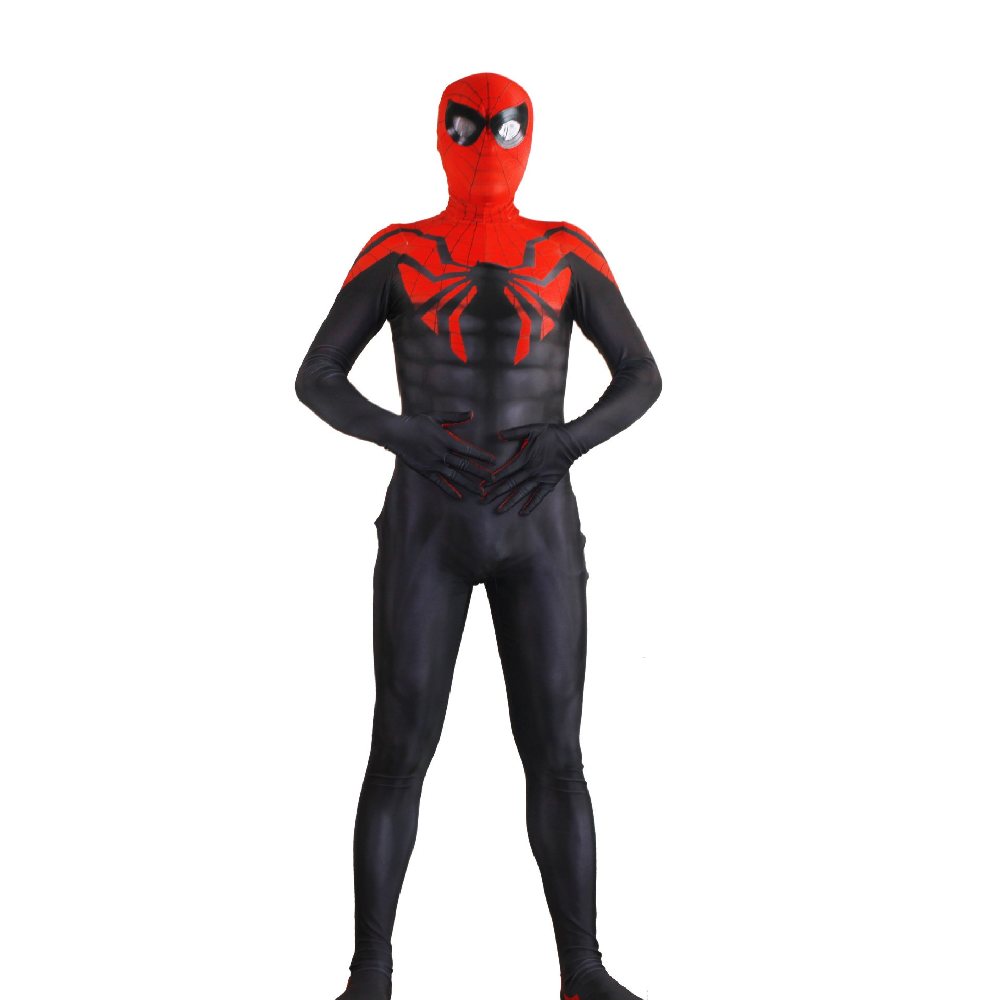 Manga Ultimate Male Spider Halloween Cosplay Costume Zentai Suit