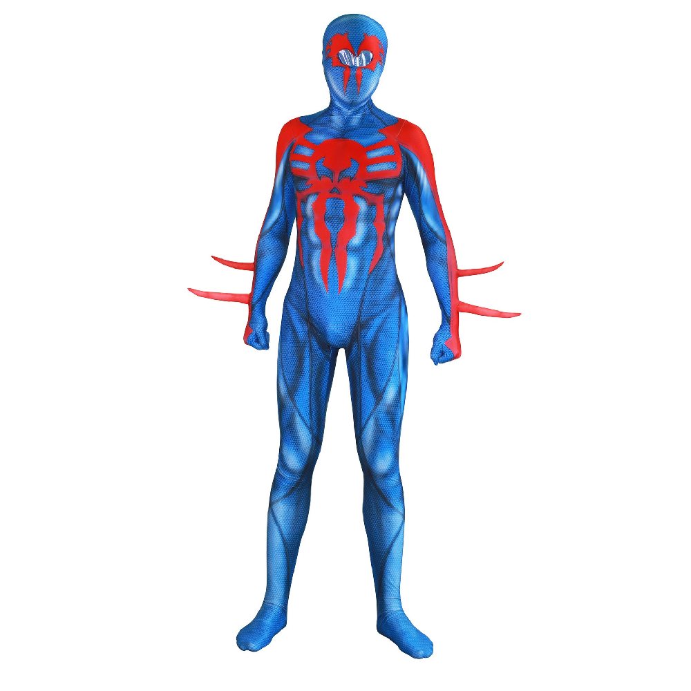 Comic Movie Miguel O\'hara 2099 Spider Halloween Cosplay Costume Zentai Suit