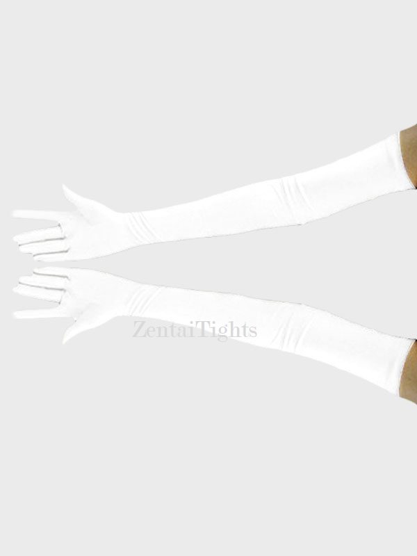 Stretchy Over Elbow Cosplay Spandex Lycra Gloves