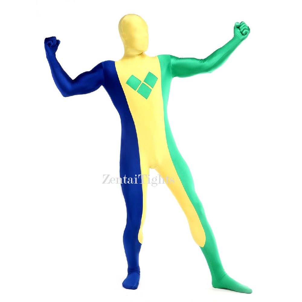 Saint Vincent and The Grenadines Spandex Lycra Flag Tights Zentai Suit