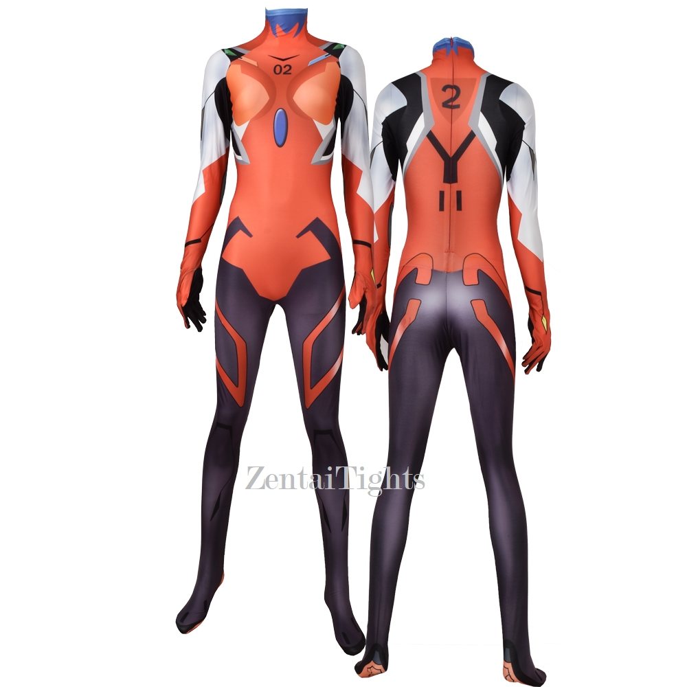Female Neon Genesis Evangelion Asuka Theater EVA Asuka Cosplay Costume
