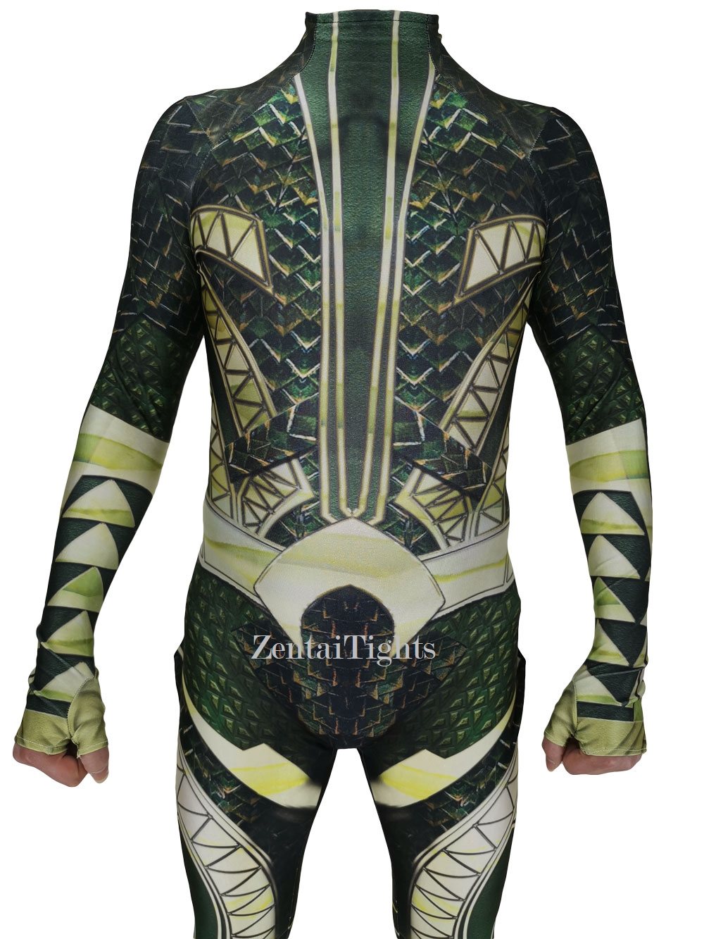 DC Aquaman Sea King Diver Cosplay Aquaman Zentai Catsuit One Piece Costume