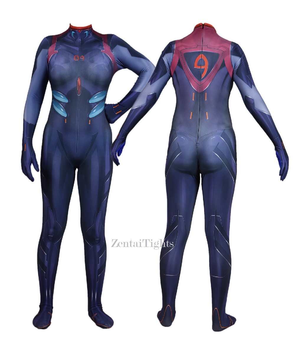 Evangelion EVA Warrior Cosplay Bodysuit cosplay zentai suit