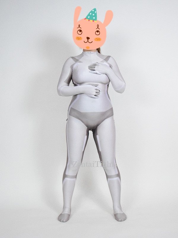 Halloween TRON Cosplay superhero Zentai one-piece zentai suit