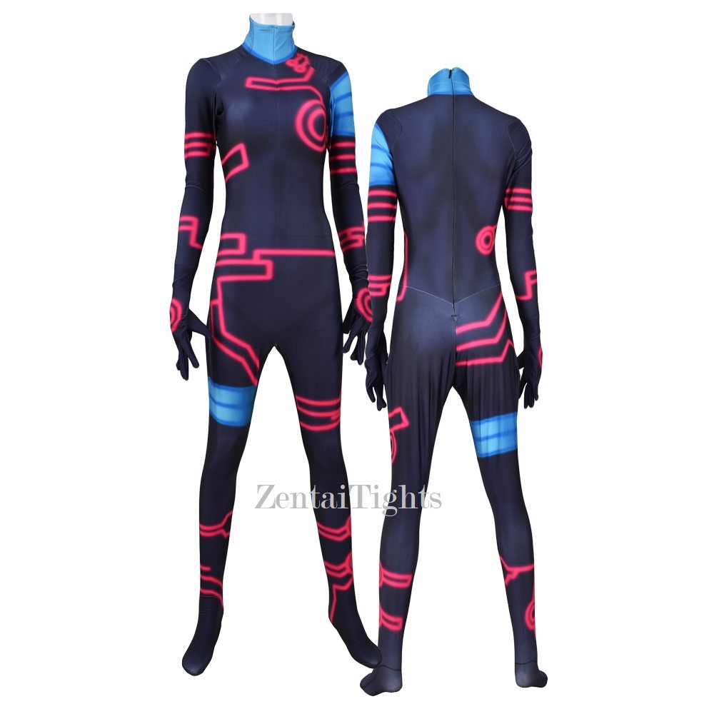 Halloween costume Women Nia Teppelin Anti Spiral cosplay zentai suit