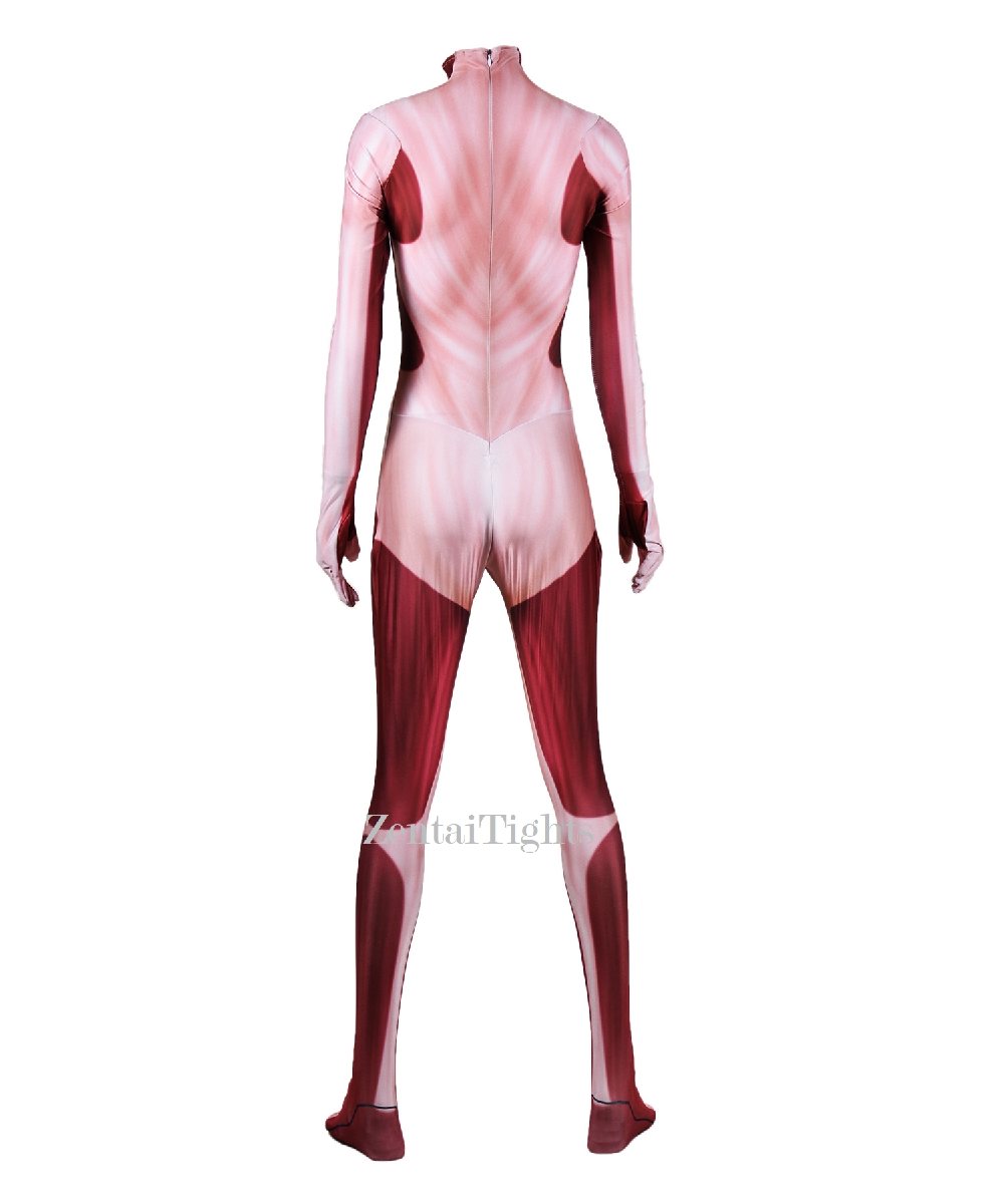 Halloween anime adult kids girls costume Attack on Titan bodysuit Cosplay Zentai suit
