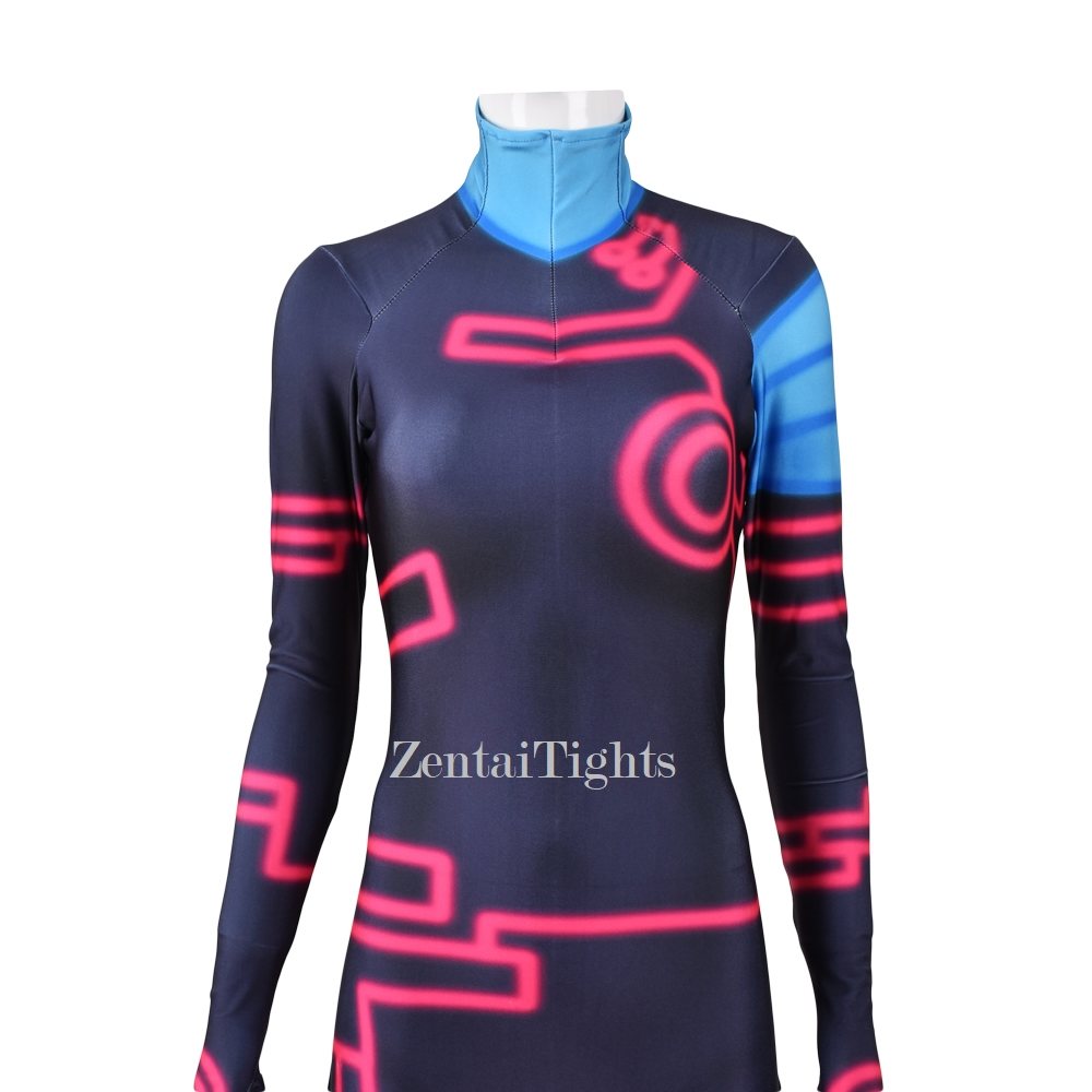 Halloween costume Women Nia Teppelin Anti Spiral cosplay zentai suit