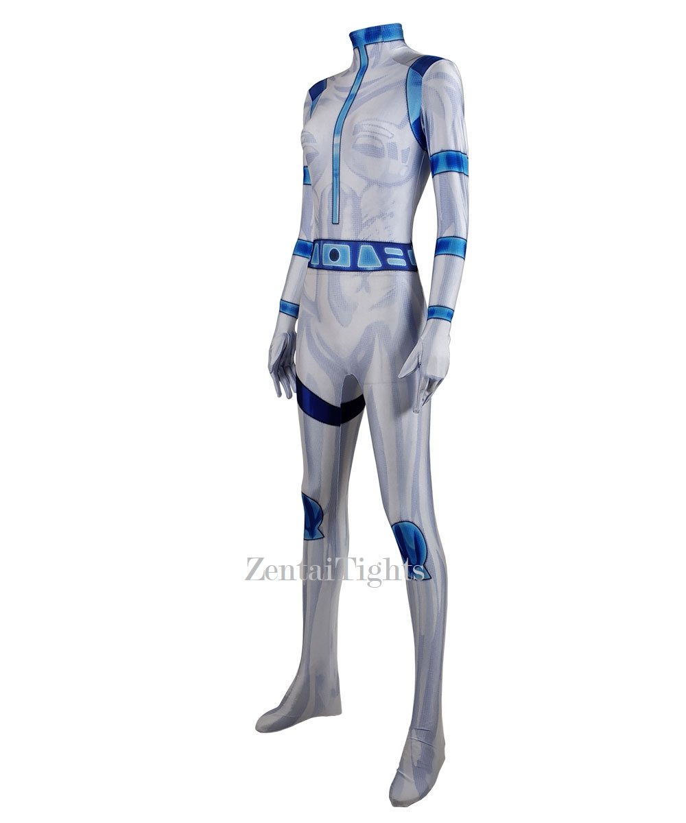 Halloween Women adult spicy girl Laika one-piece cosplay Kim Possible costume zentai suit