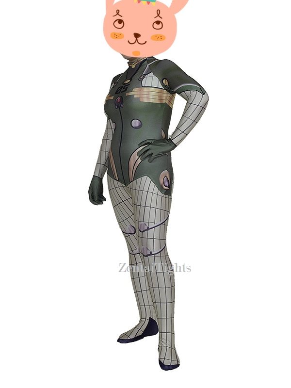 Halloween  Evangelion EVA plug suit cosplay costume superhero zentai suit