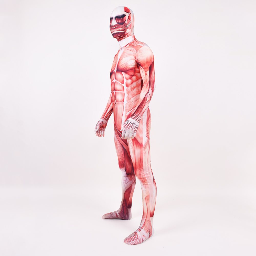 Halloween anime adult kids girls costume Attack on Titan bodysuit Cosplay Zentai suit