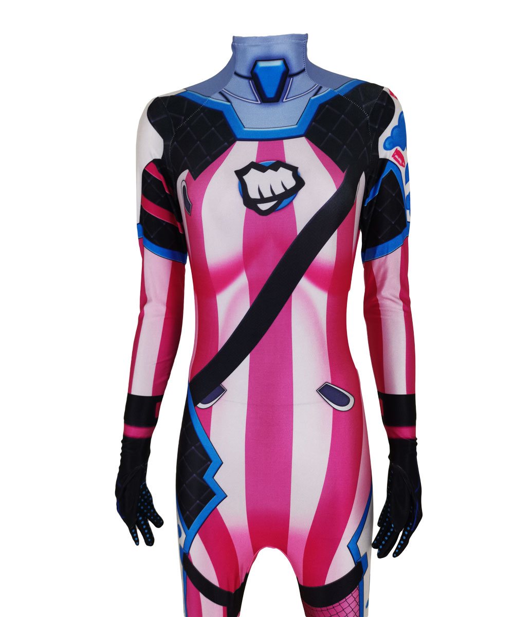 Women Jinx and D.VA bodysuit Halloween hero costume cosplay zentai suit