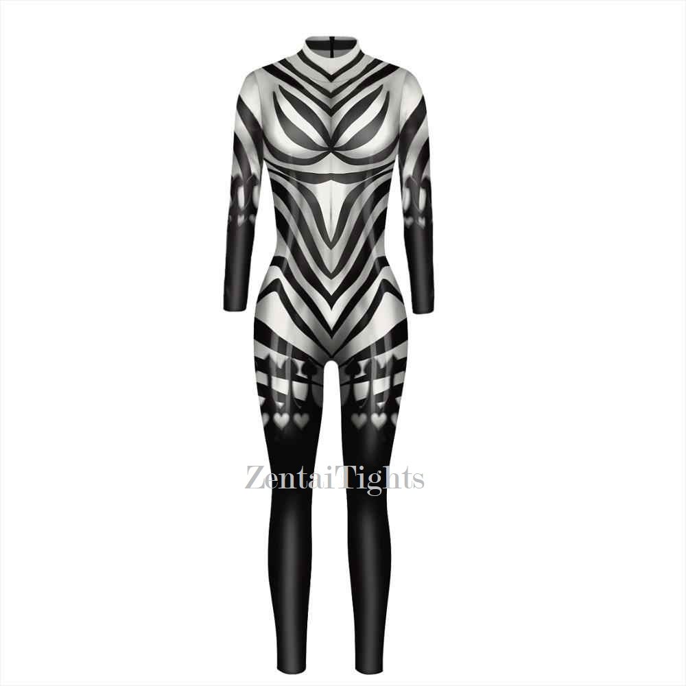 Halloween costume Women Catherine Succubus Cosplay Zentai suit