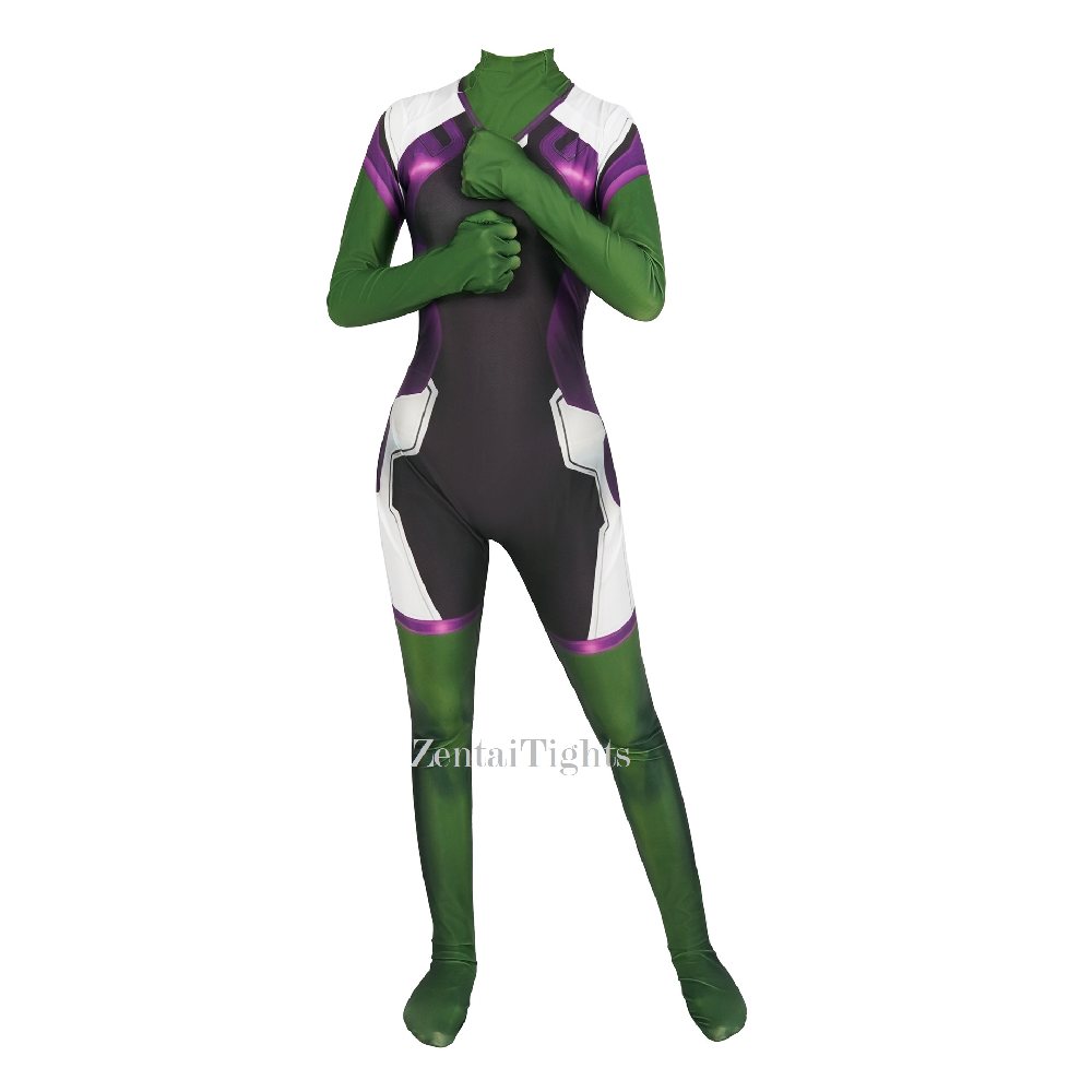 American drama female Hulk Cosplay Costume cosplay Halloween zentai costume