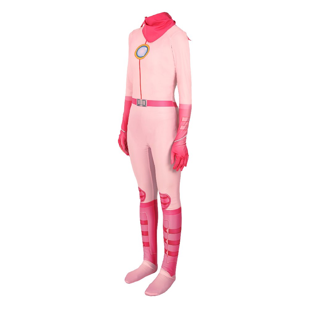 New Style Mario cosplay Princess Becky ong-piece battle suit movie outfit zentai suit