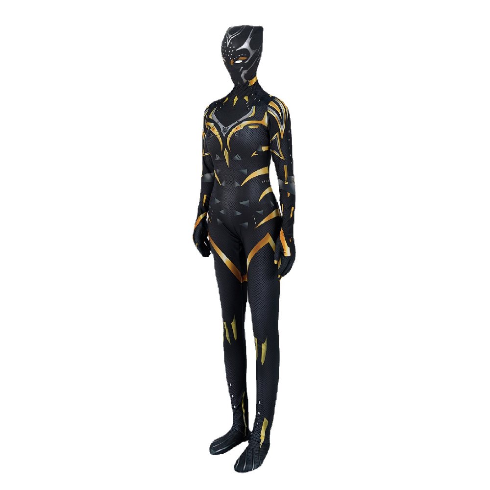 Panther 2 female Black Panther tights cosplay costume anime jumpsuit Halloween spandex zentai costume