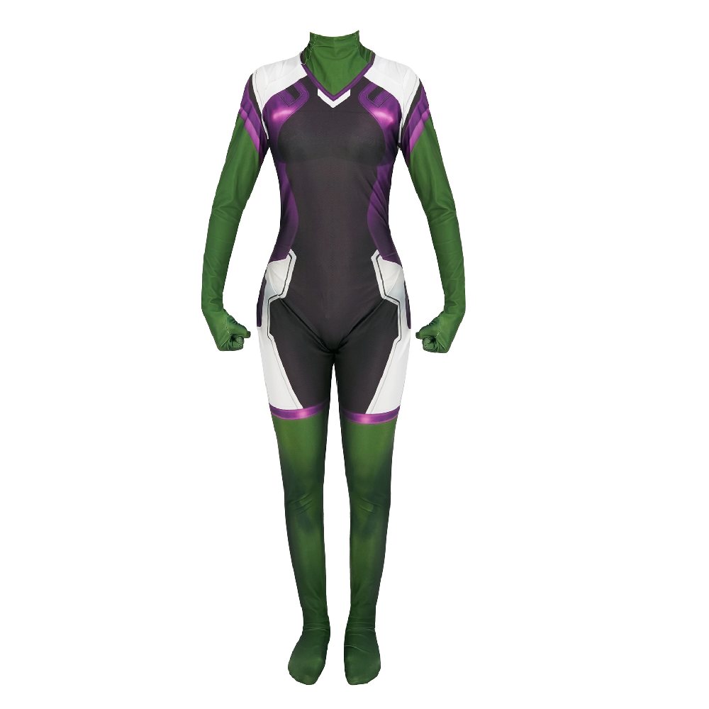 American drama female Hulk Cosplay Costume cosplay Halloween zentai costume