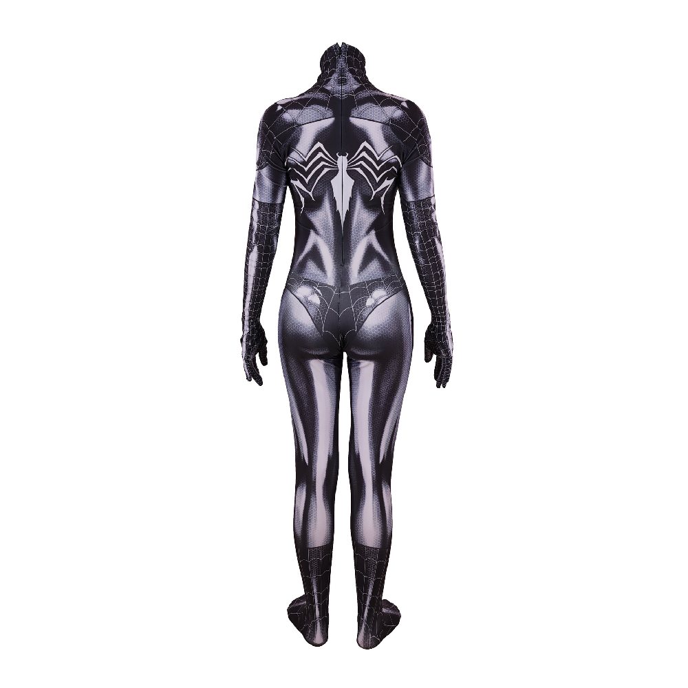 Black Spiderman Tights Cosplay Costume Sexy Temptation Uniform MJ Jumpsuit zentai suit