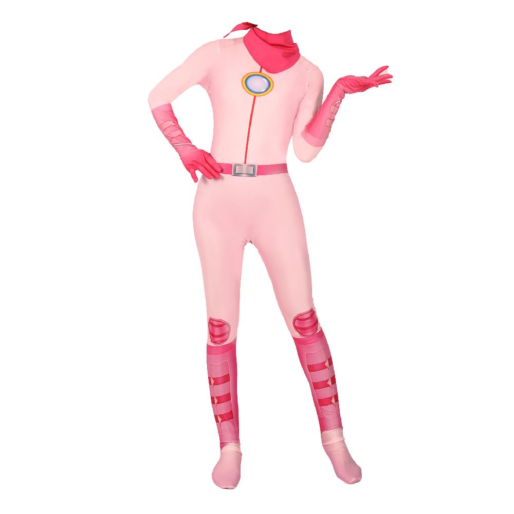 New Style Mario cosplay Princess Becky ong-piece battle suit movie outfit zentai suit