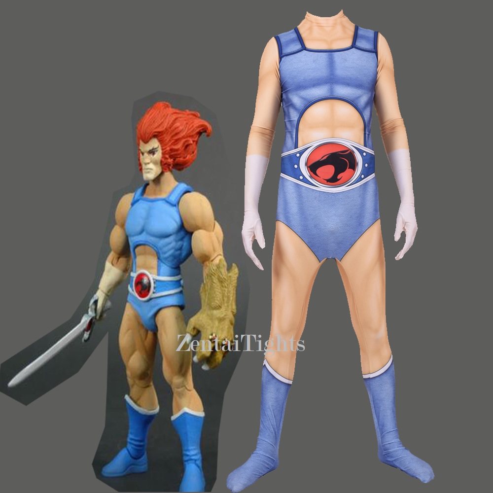 Halloween classic anime costume Thundercat one-piece Thundercats cosplay zentai suit