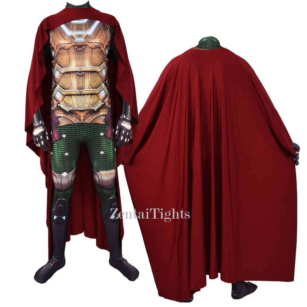 Halloween The movie Spider-Man expedition Mysterio one-piece tights cosplay zentai suit