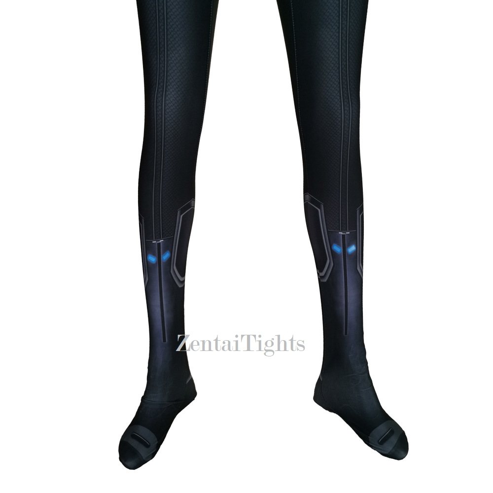 Black Widow CostumeBodysuit Halloween Cosplay zentai suit