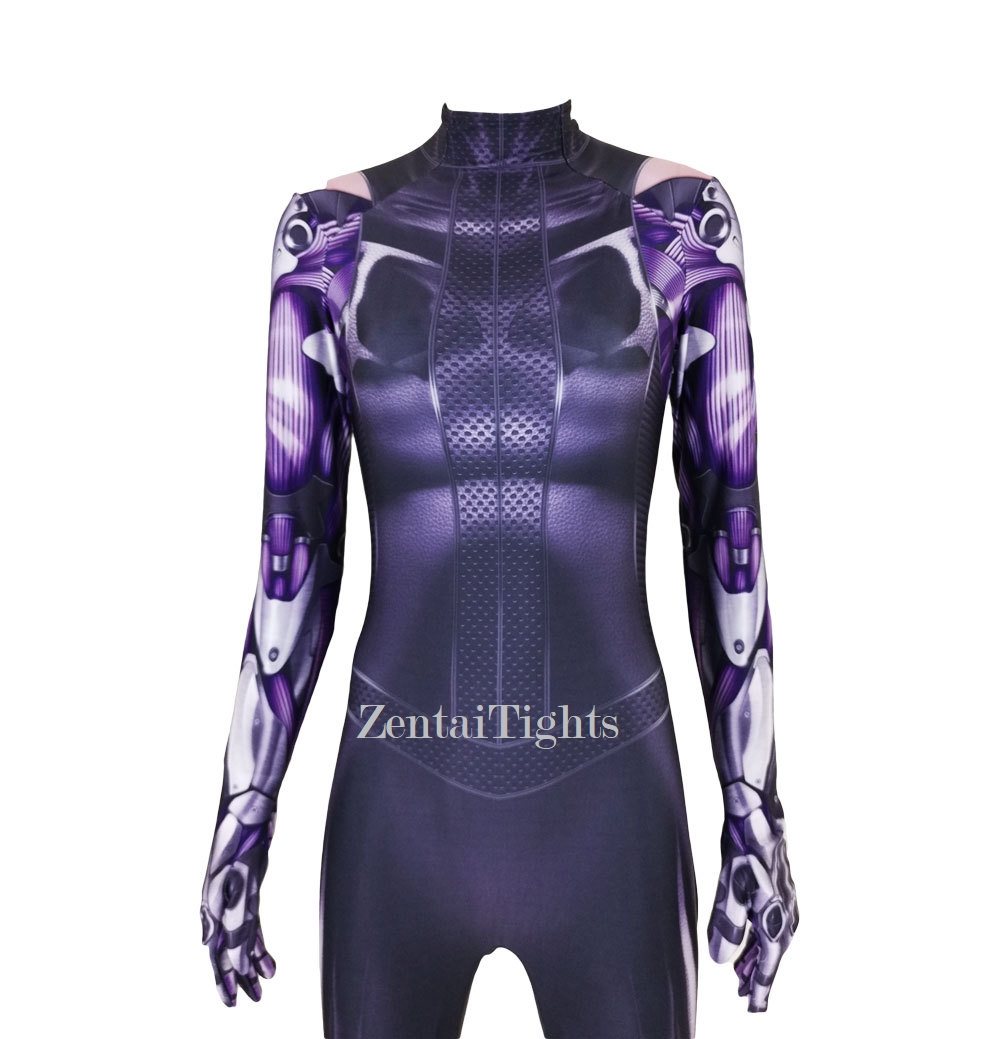 Anime movie Halloween costume Alita Battle Angel Superhero Cosplay zentai suit