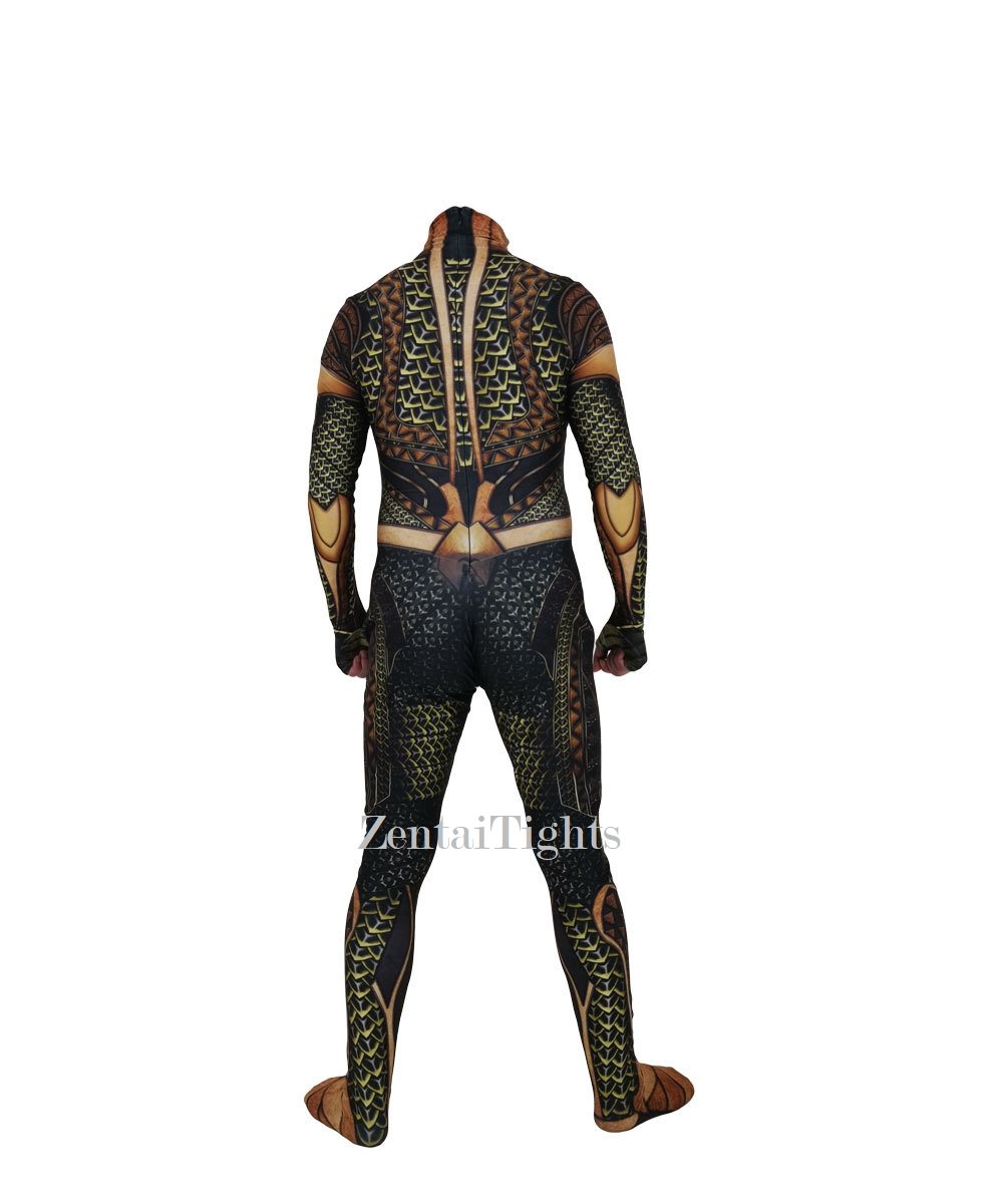 DC Aquaman Cosplay Costume Halloween Diver Cosplay zentai Suit