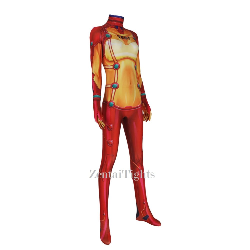 Evangelion Test Combat Suit Cosplay costume Bodysuit Halloween zentai Suit