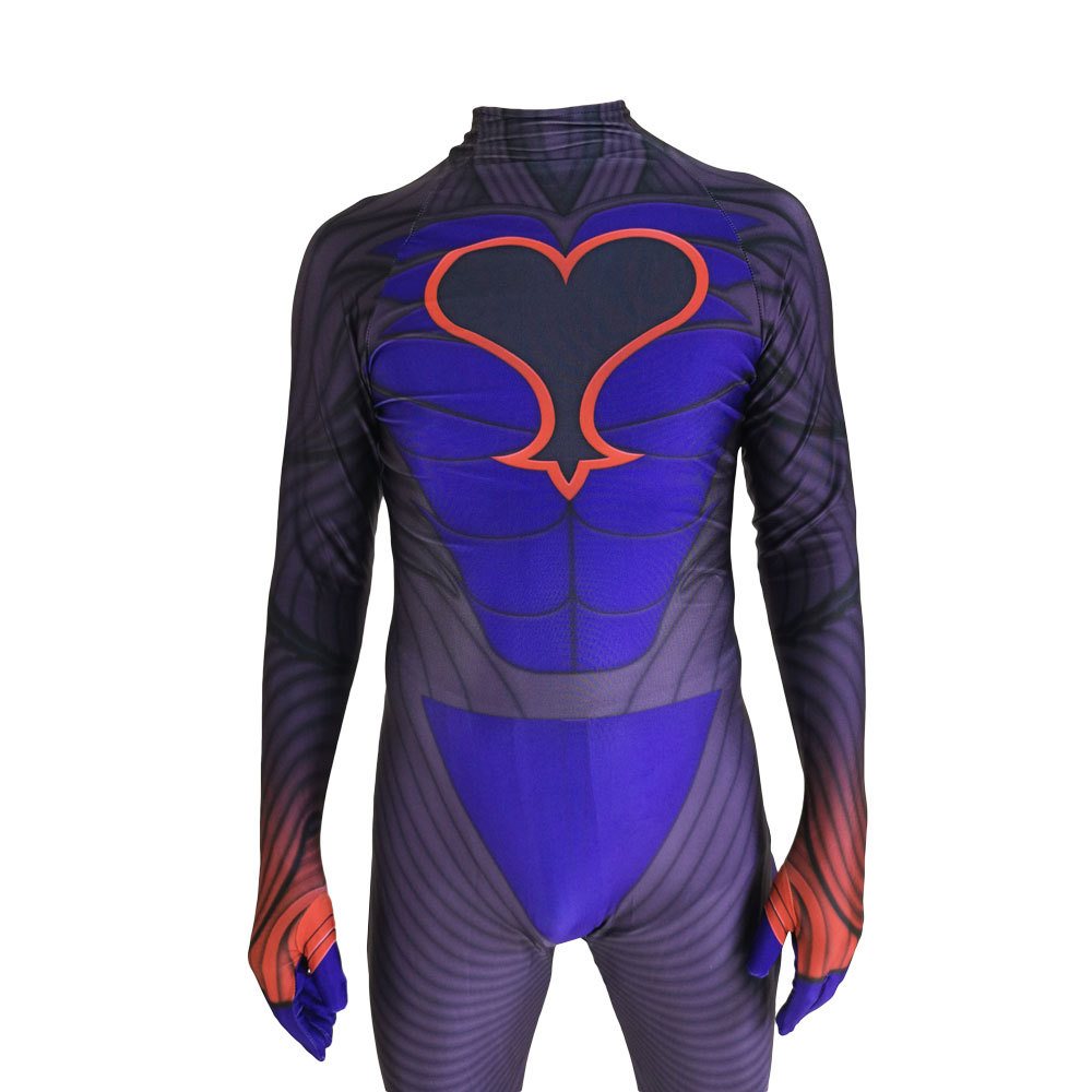 Kingdom Hearts Chain of Memories Halloween cosplay zentai suit