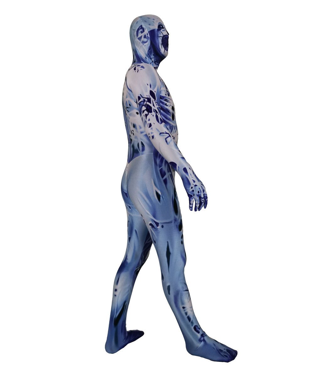 Halloween Costume Skull Cosplay zentai Suit