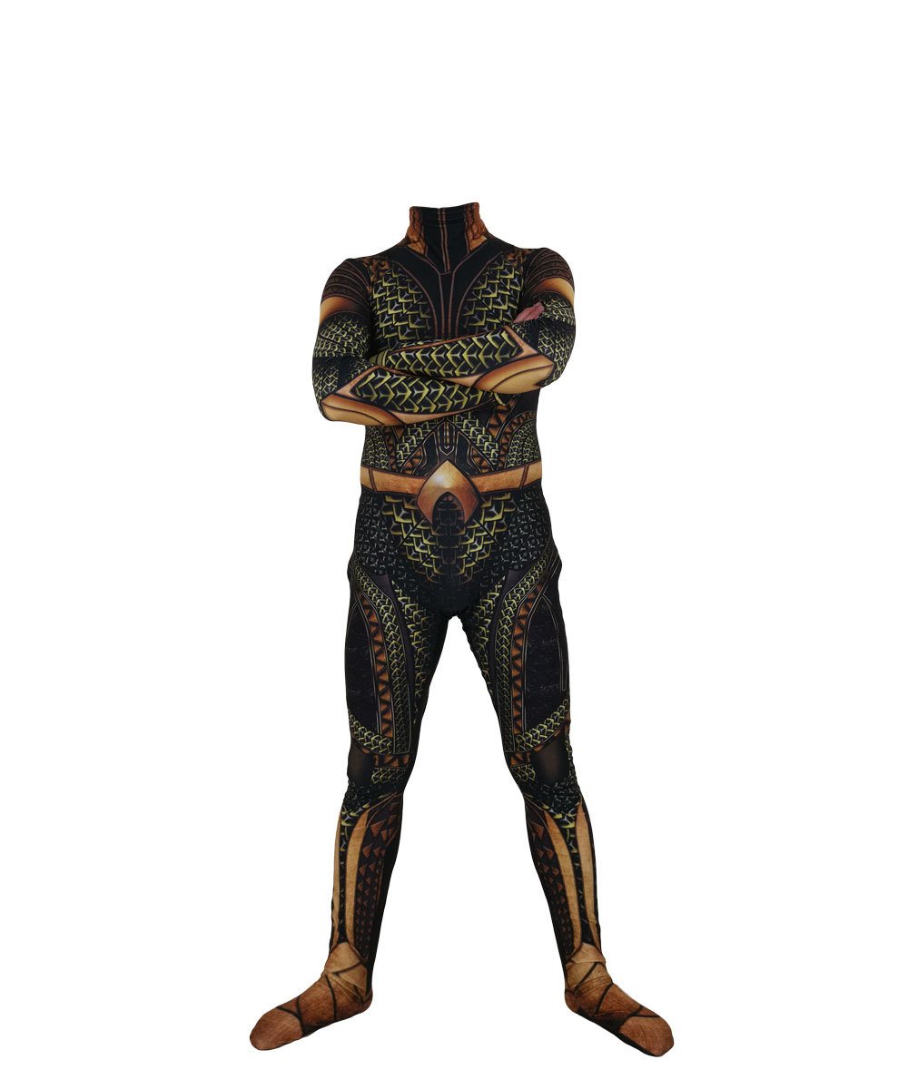 DC Aquaman Cosplay Costume Halloween Diver Cosplay zentai Suit