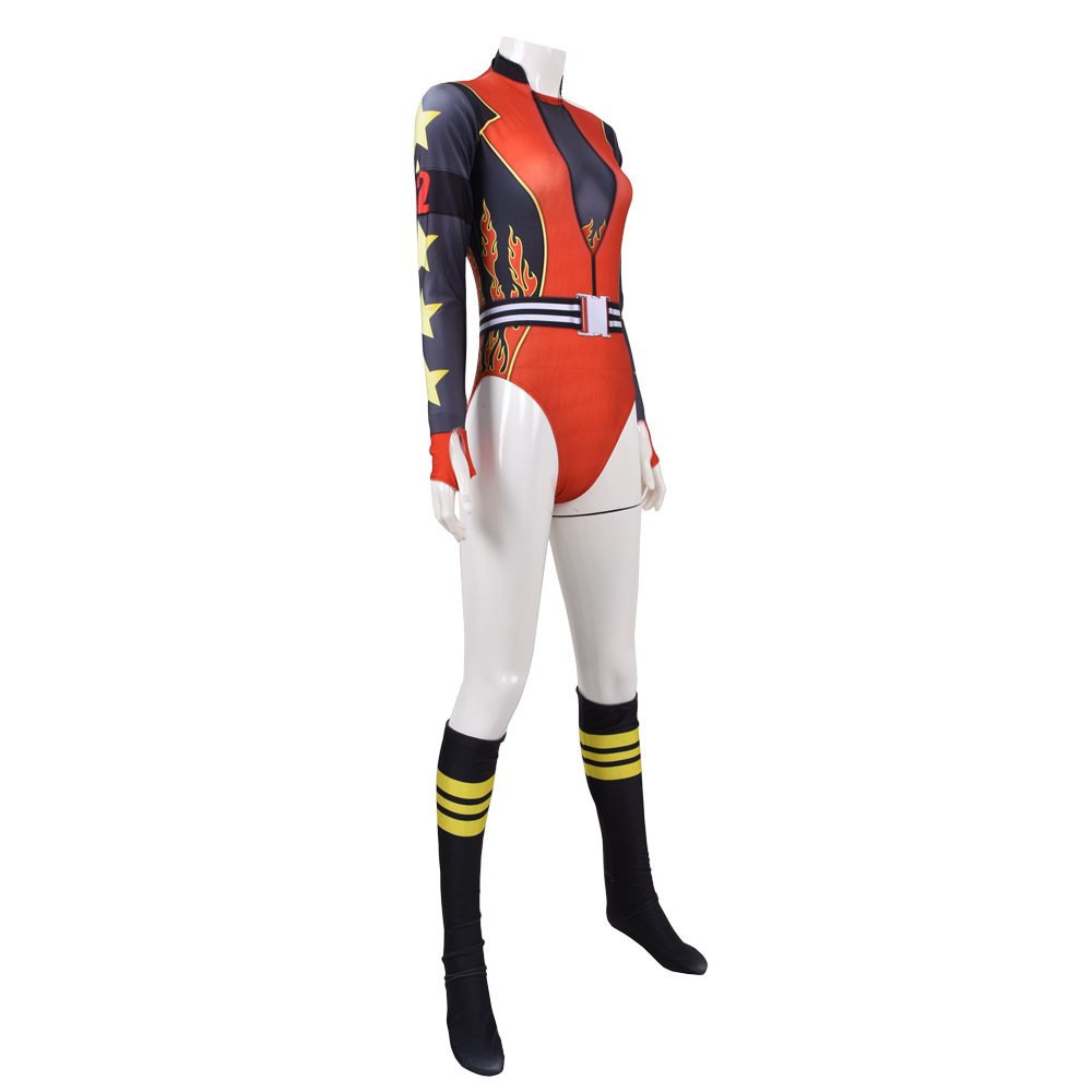 Halloween costume New 52 Style Raptor Harley Quinn clown female tights cosplay zentai suit
