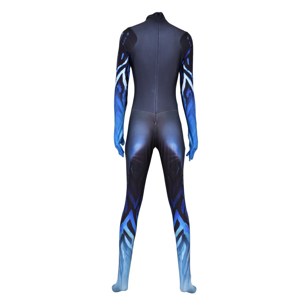 Halloween costume anime game Phantom Assassin one-piece cosplay zentai suit