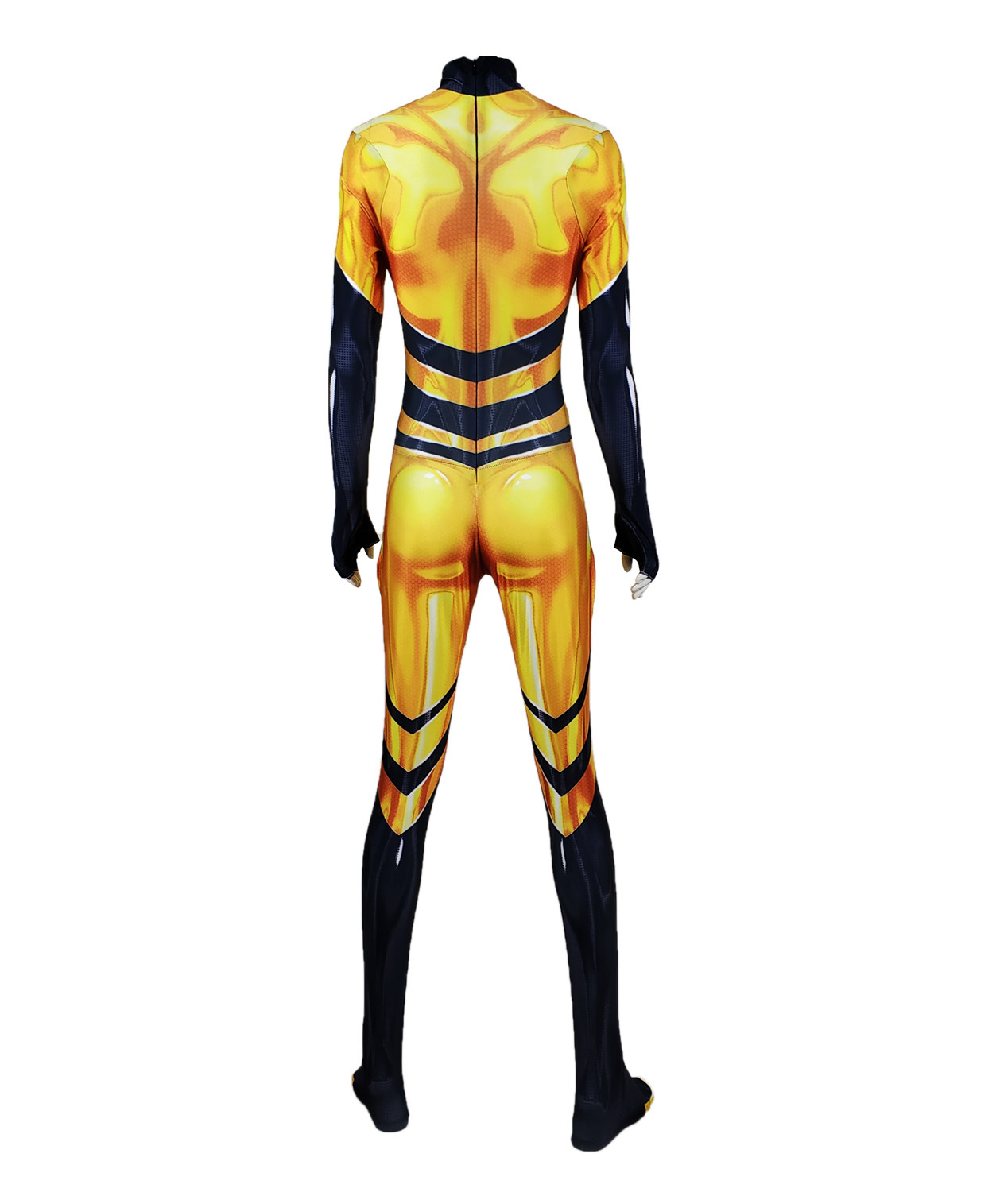 Halloween Queen Bee Costume Amazing Ladybug Cosplay Zentai Suit