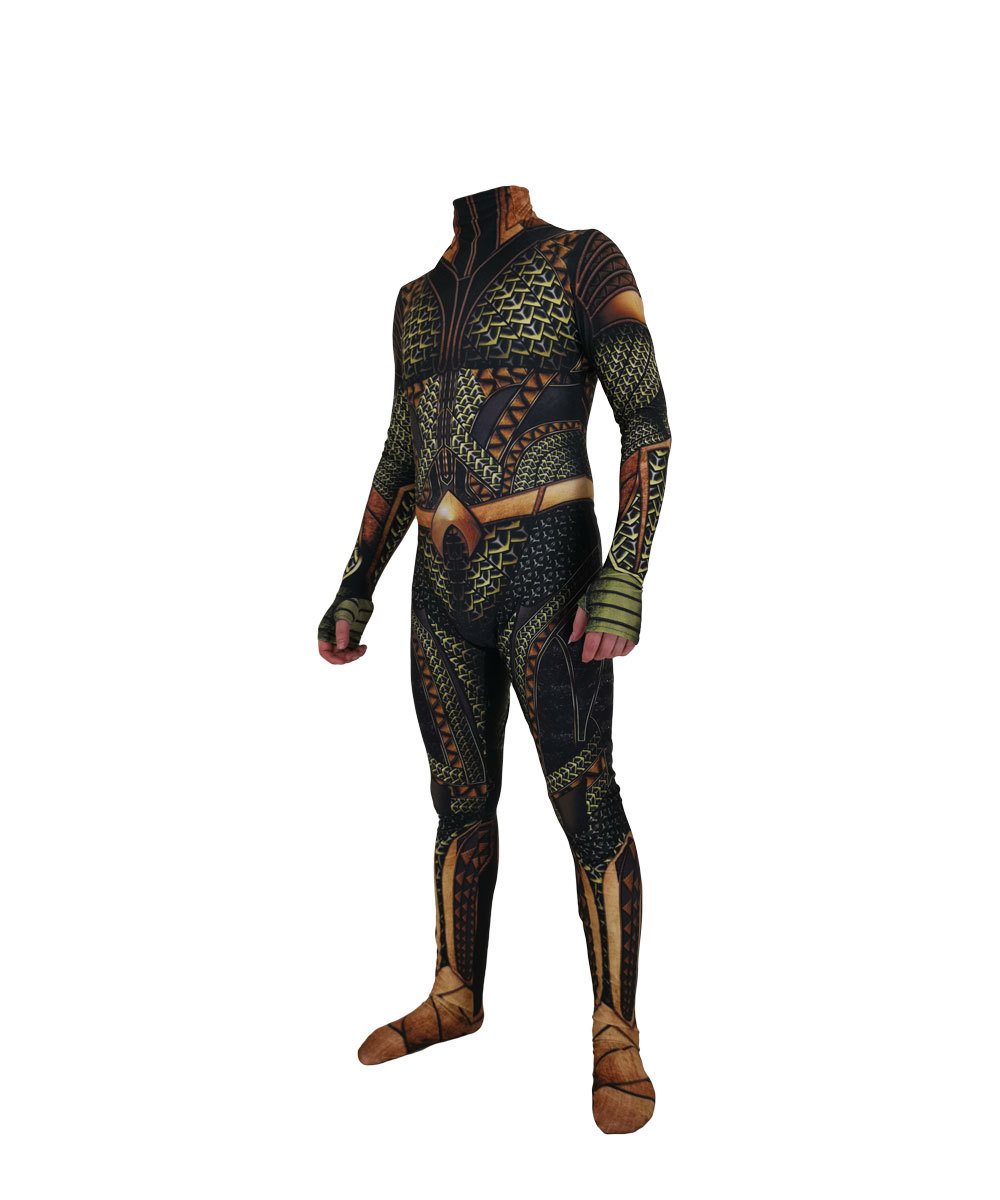 DC Aquaman Cosplay Costume Halloween Diver Cosplay zentai Suit