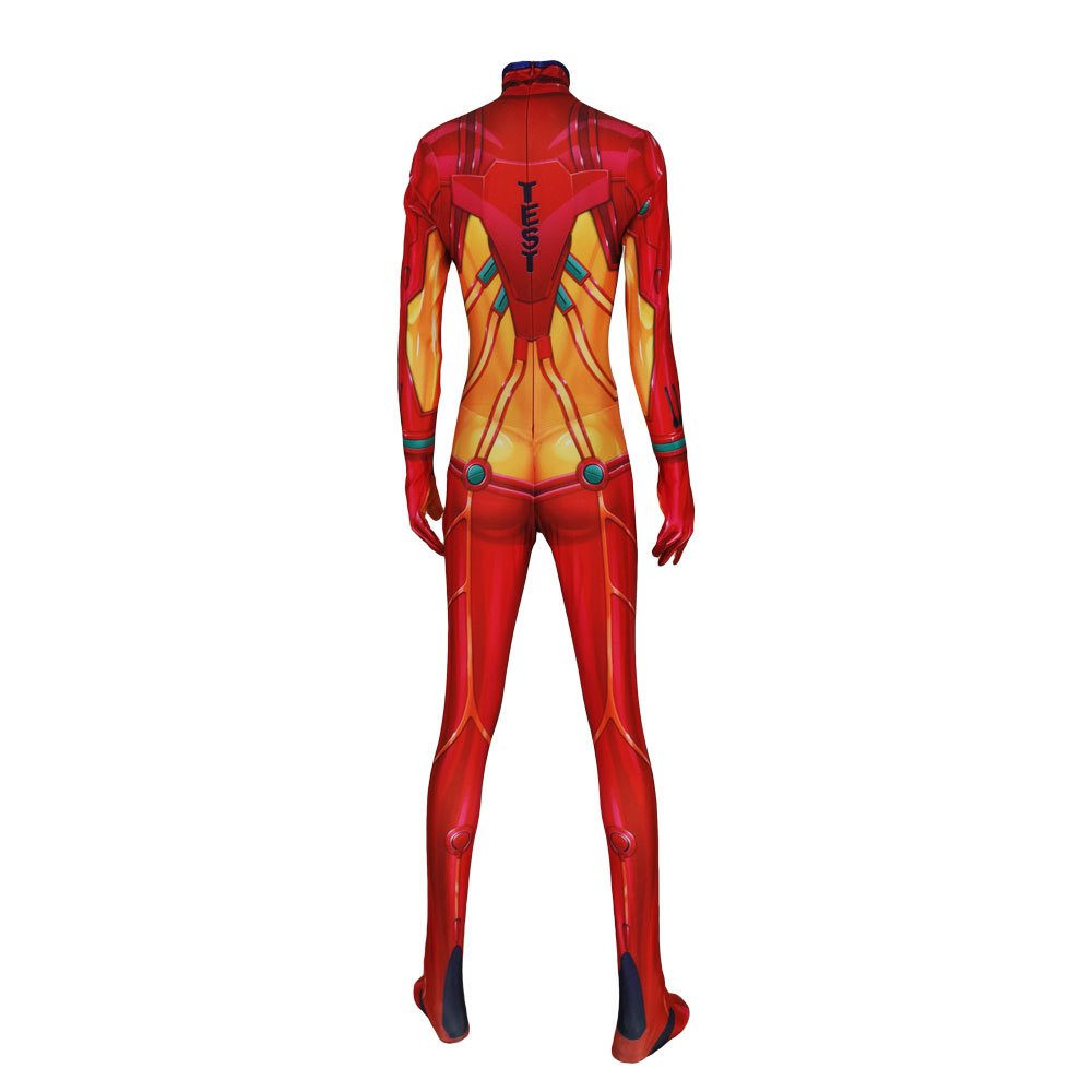 Evangelion Test Combat Suit Cosplay costume Bodysuit Halloween zentai Suit