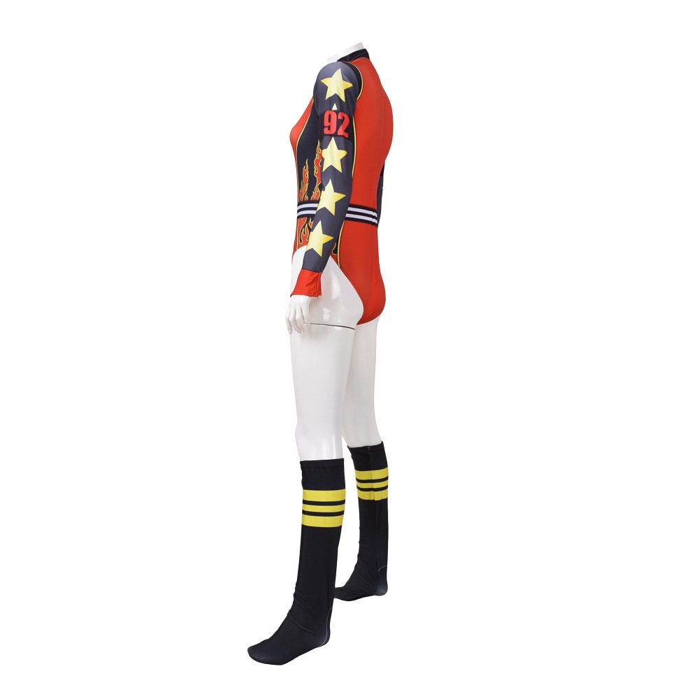 Halloween costume New 52 Style Raptor Harley Quinn clown female tights cosplay zentai suit