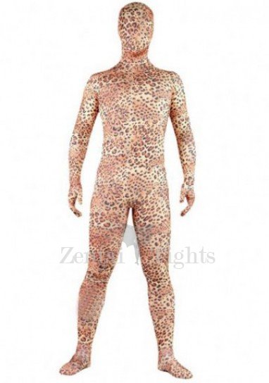 Full Body Full body Zentai Suit Zentai Tights Spotted Panther Spandex Full body Zentai Suit