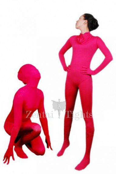 Superior Suitable Suitable Red Lycra Spandex Unisex Full body Zentai Suit