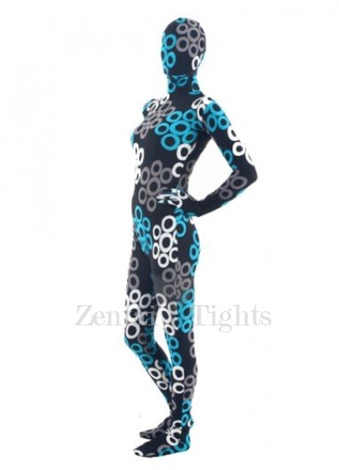 Colorful Lycra Spandex Breathable Unisex Full body Zentai Suit