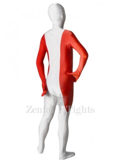 Pattern of Canadian Flag Unisex Lycra Full body Zentai Suit