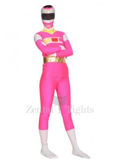 Shiny Metallic Lycra Super Hero Full body Zentai Suit