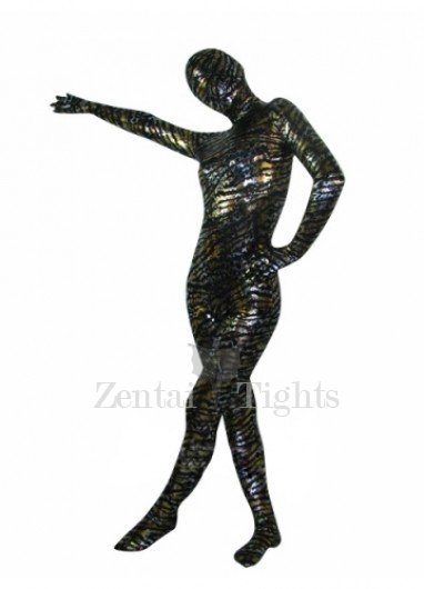 Perfect Tiger Pattern Lycra Spandex Unisex Full body Zentai Suit