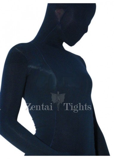 Black Velvet Unisex Full body Zentai Suit