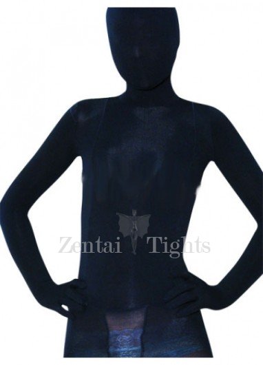 Black Velvet Unisex Full body Zentai Suit