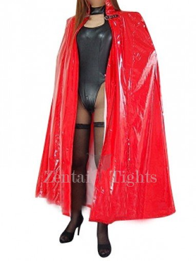 Cool Red PVC Cape