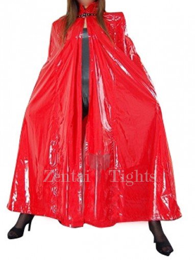 Cool Red PVC Cape